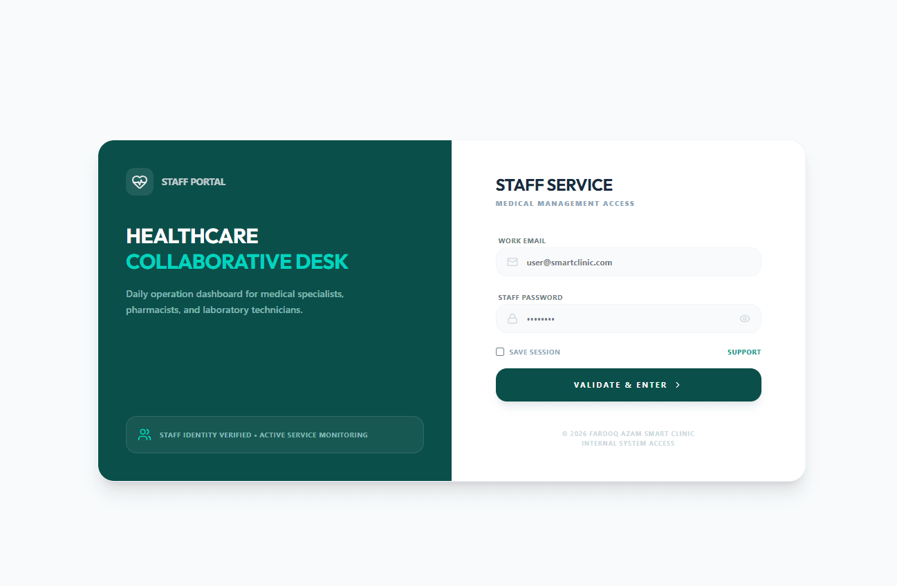 Farooq Azam Smart Clinic HMS
